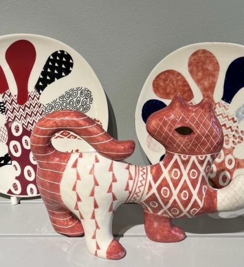 Финальная выставка проекта-коллаборации «Русские символы» отразила современные тренды керамики